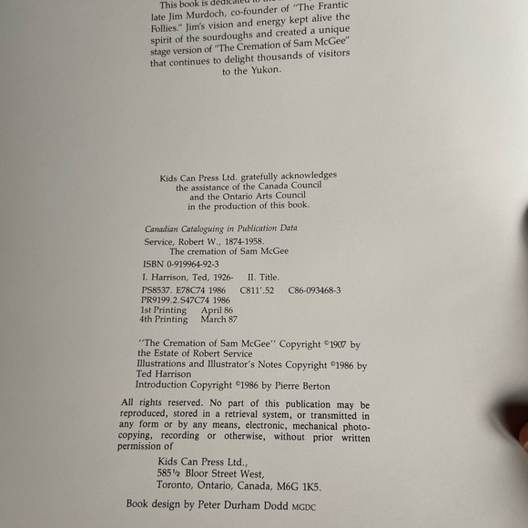 The Cremation by Sam McGee by Robert W Service - Picture 8 of 12